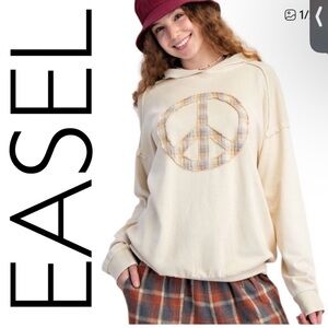 949:  EASEL NWT HOODIE OATMEAL (C)
